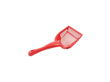 lopatka na exkrementy nobleza 33x16x5cm cervena