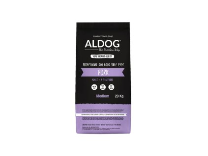 aldog by freedog pork and rice medium 20kg