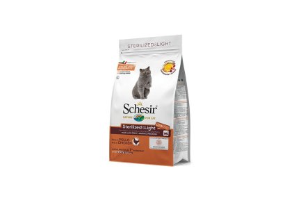 schesir sterilized kuracie s ryzou 15kg