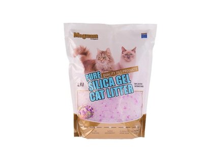 magnum silica gel podstielka pre macky levandula 38l