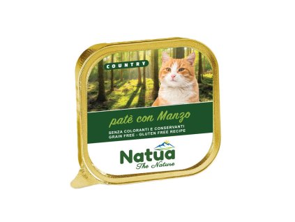natua country adult cat hovaedzie pate 100g