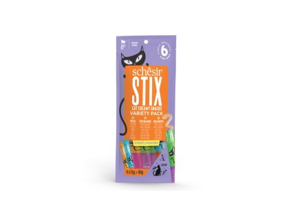 schesir cat stix variety mix na ochutnavku 6x15g