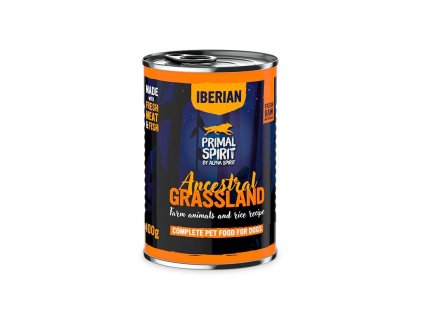primal spirit dog iberian ancestral grassland 400g