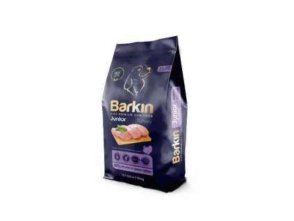 barkin puppyjunior high premium turkey morcacie 15kg