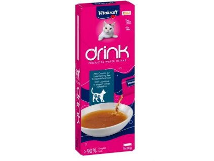 Vitakraft Cat drink losos a L karnitin 5x30 g 4008239579836