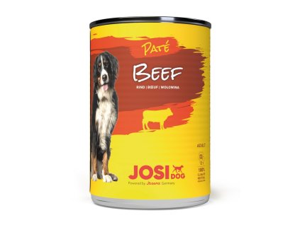 JosiDog konzerva Dog Beef Pate 400 g 4032254776611