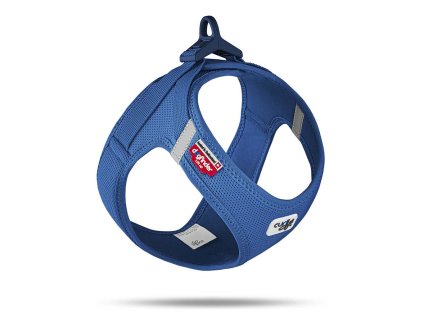 CURLI Postroj pre psov so sponou Air-Mesh Blue S, 4-7 kg
