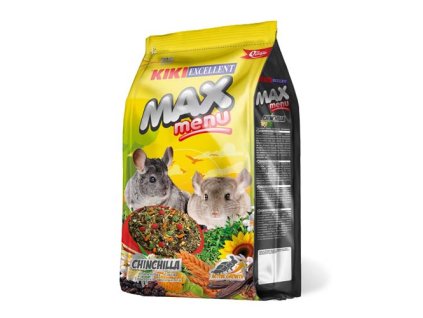 KIKI MAX Menu Chinchilla 800g krmivo pre činčily