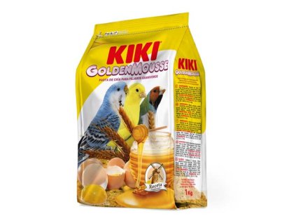 KIKI GoldenMousse 1kg krmivo s vajíčkom