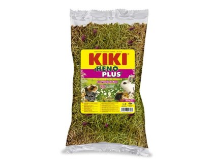 KIKI HENO PLUS ROSE PETALS 700g špeciálne seno s okvetnými lístkami ruží