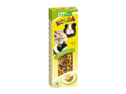NESTOR Tyčinka pre hlodavce s vajíčkom 2ks 115g