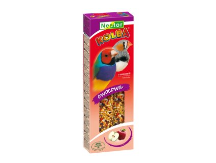 NESTOR Tyčinka pre exoty s ovocím 2ks 85g