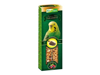 NESTOR PREMIUM STICKS tyčinky pre andulky 2ks pečené v chlebovej peci 85g