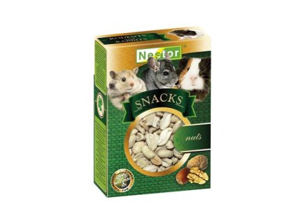 NESTOR SNACKS 80g pochúťka pre hlodavce arašidy