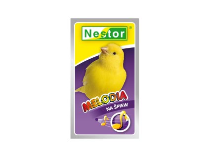 NESTOR MELODIA vitamíny na podporu spievania pre kanáriky 20g