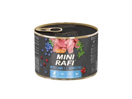 RAFI MINI paštéta s jahňacím mäsom 185g - konzerva