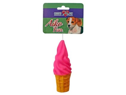 COBBYS PET AIKO FUN Zmrzlina 13,5cm gumená hračka pre psov