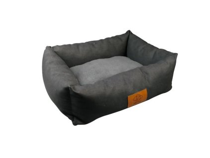 EBI D&D Menčestrový pelech pre psov antracit S 48x38x18cm