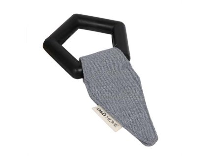 EBI D&D Kravata hračka pre psov 23x11,5x2,3cm antracit