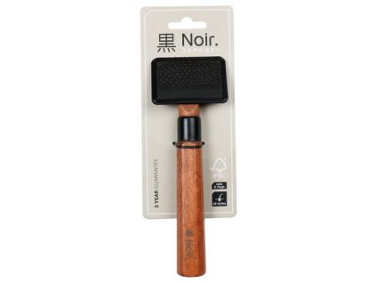 EBI NOIR JAPANDI Kefa k jemnému odstráneniu podsady a uvoľnených chlpov S 18x6x3cm