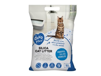 DUVO+ Premium silikónová podstielka pre mačky 16l