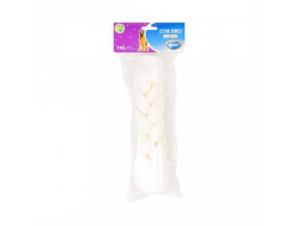 DUVO+ CELAN BONES! Byvolí biely cop 25cm / 190g