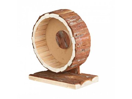 DUVO+ Kolotoč drevený pre myši a škrečky 20x12x22,5cm