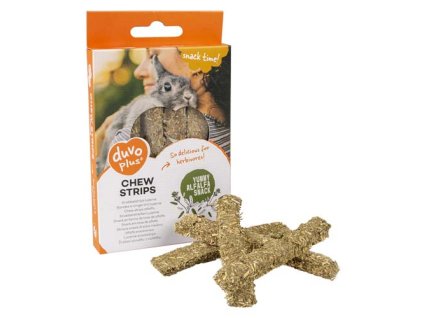 DUVO+ Žuvacie tyčinky z lucerny 50g 6ks pre hlodavce
