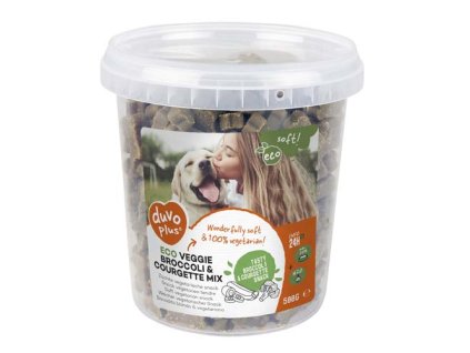 DUVO+ ECO VEGGIE Mäkká pochúťka s brokolicou a cuketou 500g