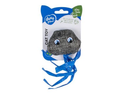DUVO+ Eco hračka pre mačky s catnipom medúza 8,5x15,5x2,5cm