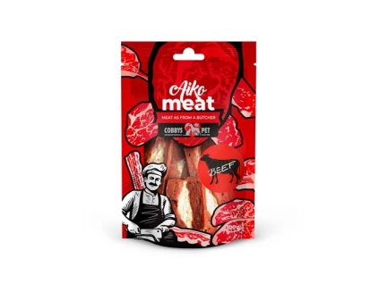 COBBYS PET AIKO Meat sušené hovädzie mäso s byvolou kožou a s hovädzím filé 100g