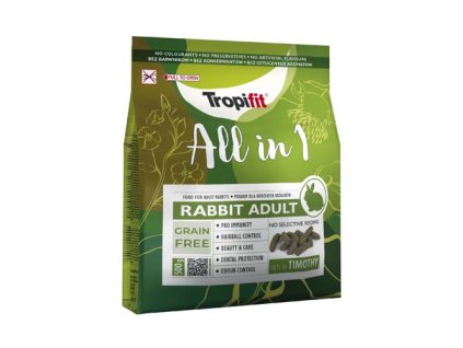 TROPIFIT ALL IN 1 Rabbit Adult 500g krmivo pre zajace