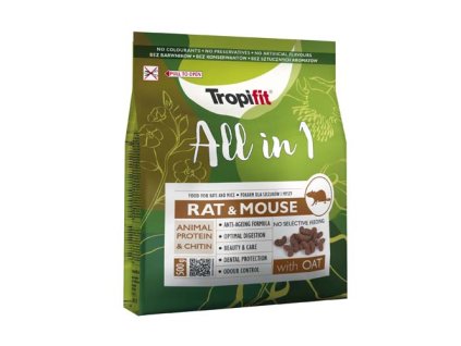 TROPIFIT ALL IN 1 Rat & Mouse 500g krmivo pre potkany a myši