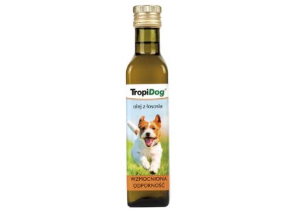 TropiDog Lososový olej pre psov 250ml