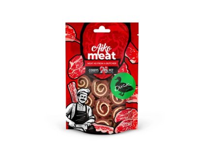 COBBYS PET AIKO Meat mini rolky s kačicou a treskou 100g
