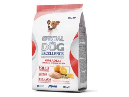 MONGE SPECIAL DOG EXCELLENCE MINI ADULT Chicken 800g superprémiové krmivo pre dospelých psov malých plemien