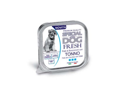 MONGE SPECIAL DOG EXCELLENCE FRESH Pate a kúsky tuniak 150g vanička