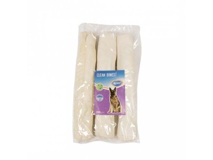 DUVO+ CLEAN BONES! Byvolie tyčinky biele 25cm 3ks 390g