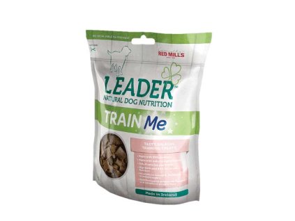 LEADER Train Me Salmon - Low Calorie 130g nízkokalorická pochúťka na výcvik s lososom-aj pre šteňatá