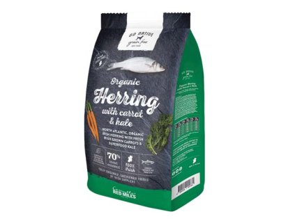 GO NATIVE Herring with Carrot and Kale 4kg ultraprémiové krmivo pre psov so sleďom, mrkvou a kelom