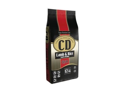DELIKAN CD Adult Small and Medium 23/11 Lamb and Rice 12kg Kompletné superprémiové krmivo s jahňacím mäsom a ryžou pre psy stredných a malých plemien