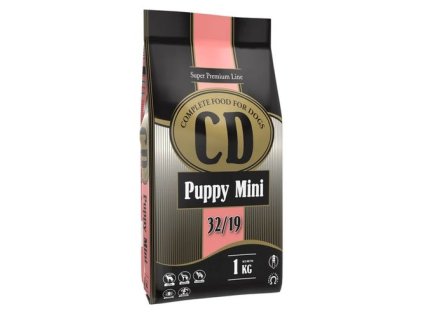 DELIKAN CD Puppy Mini 32/19 1kg Kompletné superprémiové krmivo pre šteňatá malých plemien do 1 roka
