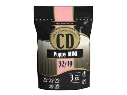DELIKAN CD Puppy Mini 32/19 3kg Kompletné superprémiové krmivo pre šteňatá malých plemien do 1 roka