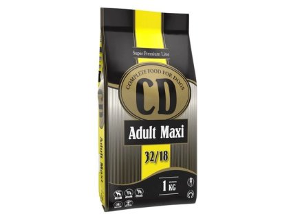 DELIKAN CD Adult Maxi 32/18 1kg Kompletné superprémiové krmivo pre dospelé psy veľkých a obrých plemien