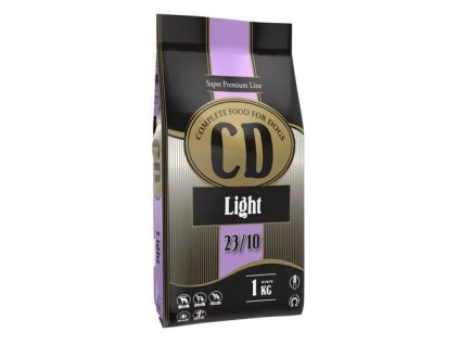 DELIKAN CD Light 23/10 1kg Kompletné superprémiové krmivo vhodné pre psov seniorov alebo obéznych psov