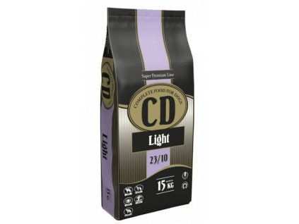 DELIKAN CD Light 23/10 15kg Kompletné superprémiové krmivo vhodné pre psov seniorov alebo obéznych psov