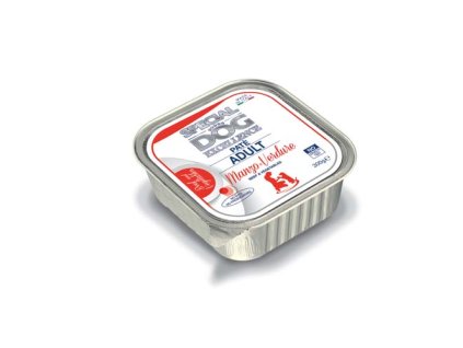 MONGE SPECIAL DOG EXCELLENCE ADULT pate hovädzie & zelenina 300g vanička