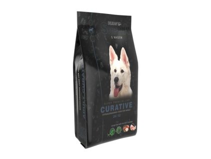 DELIKAN SUPRA Curative 3kg superprémiové krmivo pre dospelé psy s prídavkom prírodného uhlia