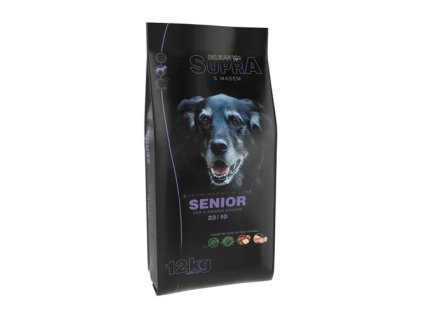 DELIKAN SUPRA Senior 12kg superprémiové krmivo s obsahom čerstvého mäsa pre psov seniorov stredných plemien