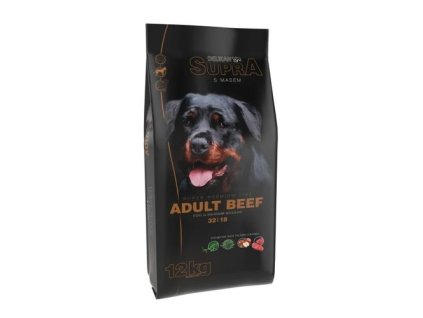 DELIKAN SUPRA Adult Beef 12kg superprémiové krmivo s obsahom hovädzieho mäsa pre dospelé psy stredných plemien